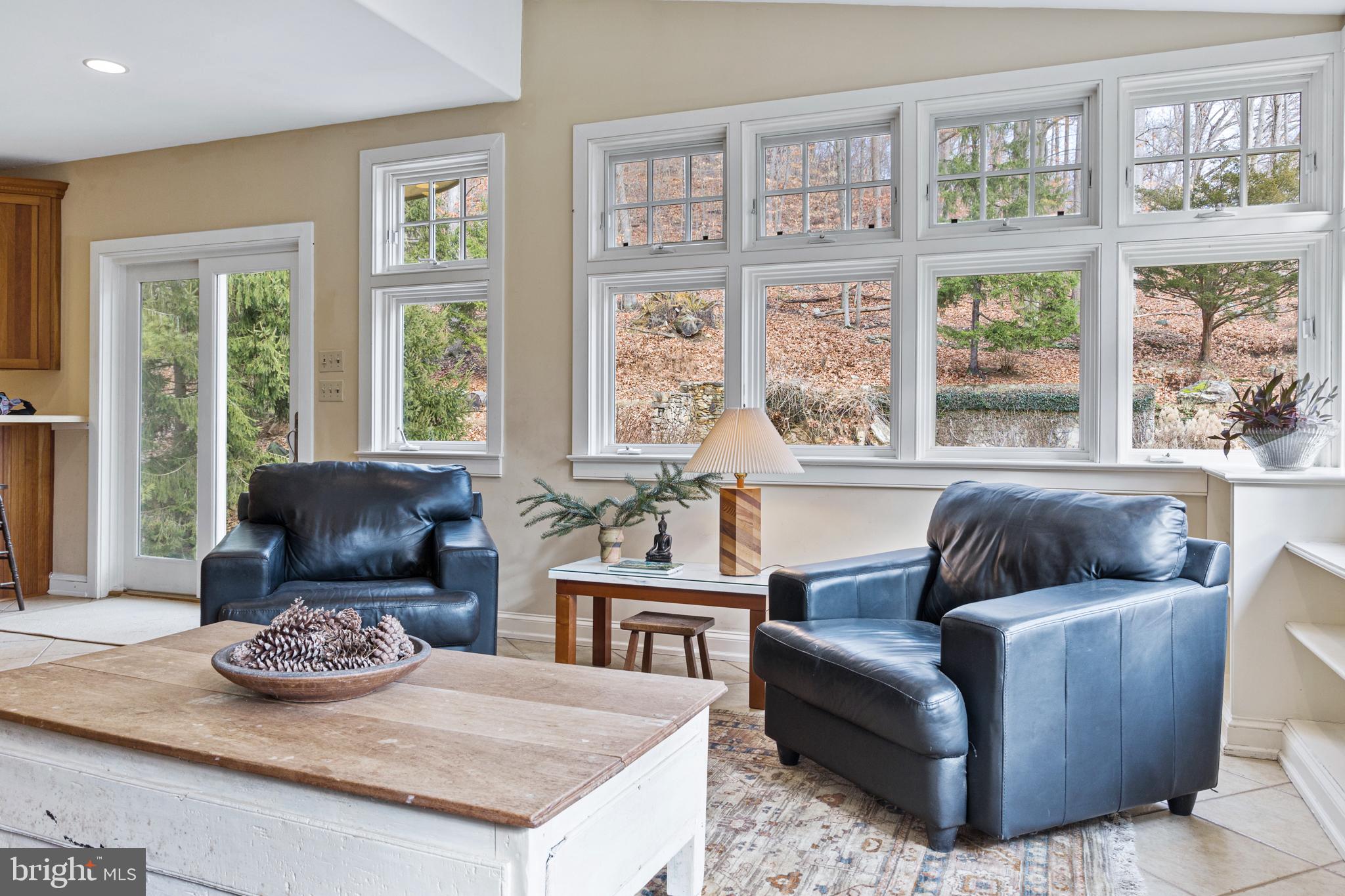 4276 State Road Phoenixville, PA 19460 - Photo 15 of 56 Beautiful views of wooded vista from family room