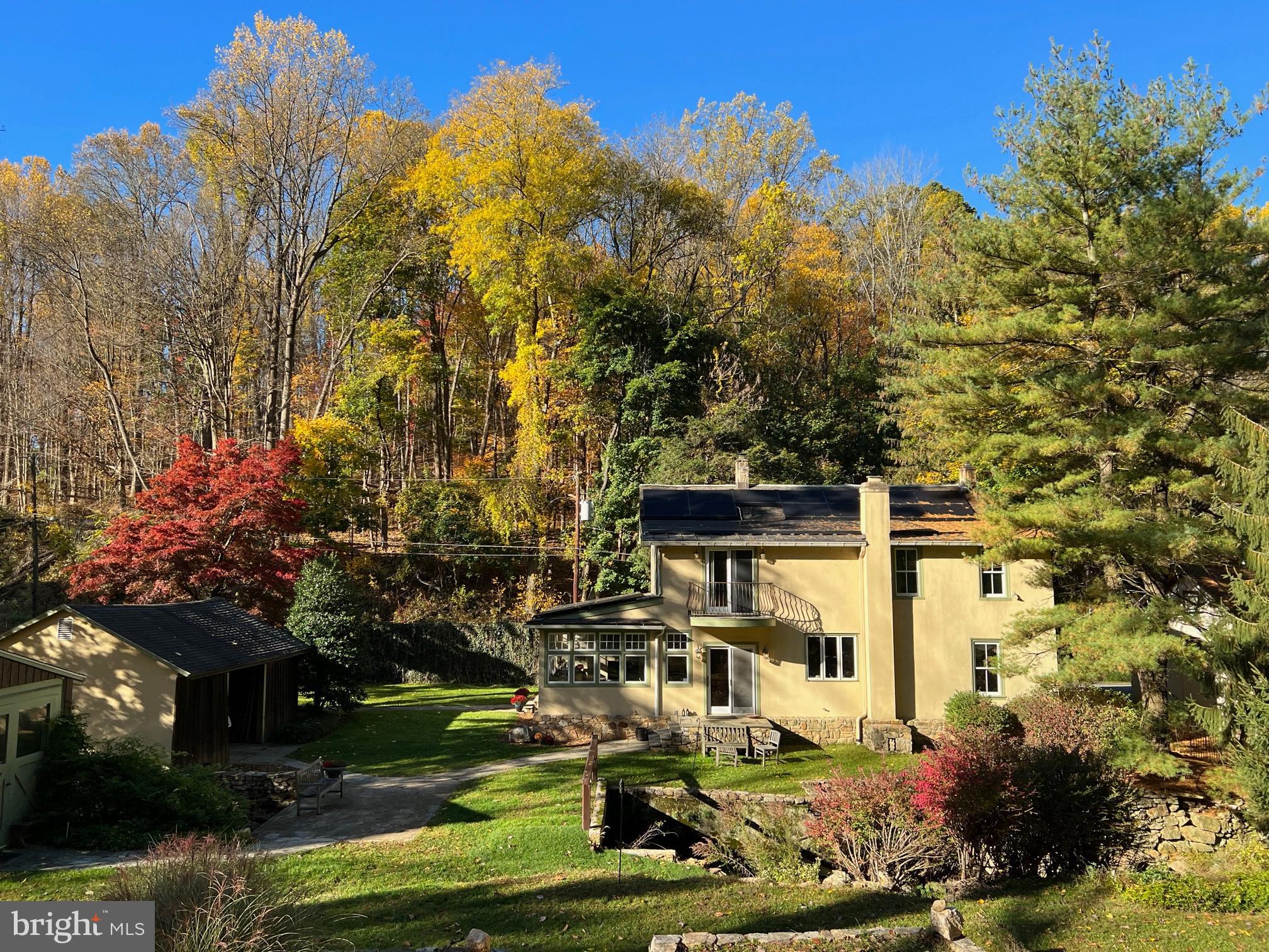4276 State Road Phoenixville, PA 19460 - Photo 2 of 56 Stately home, cottage, garage, stream on 2.2 acres