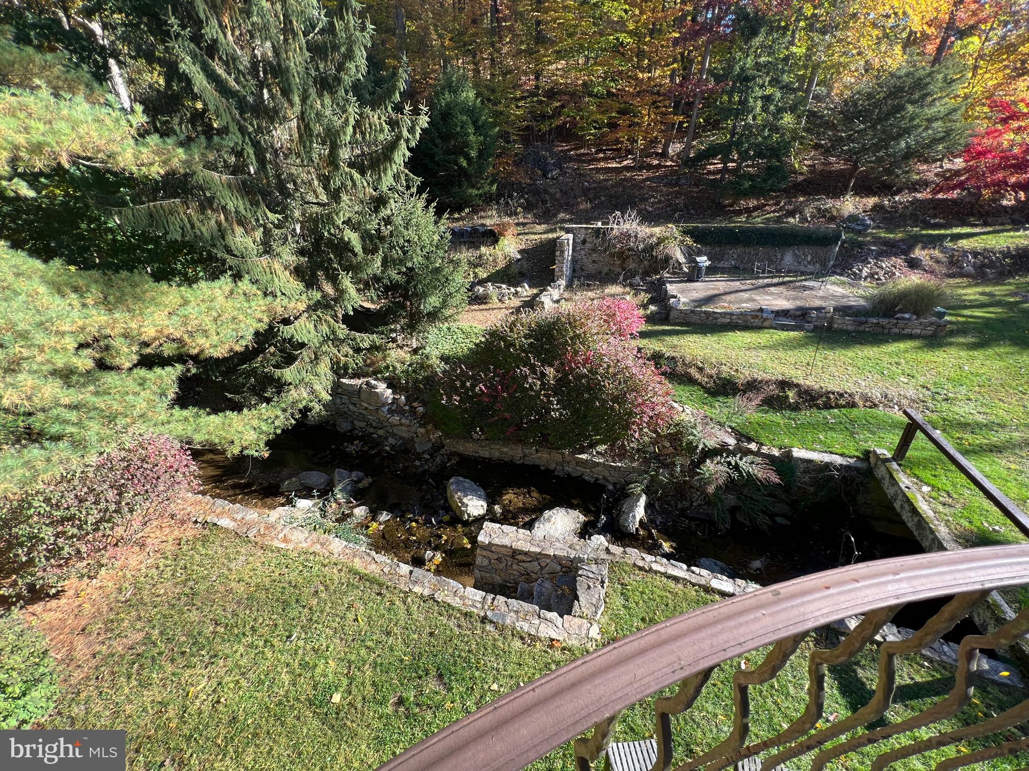 4276 State Road Phoenixville, PA 19460 - Photo 33 of 56 Fall view of stream from primary balcony