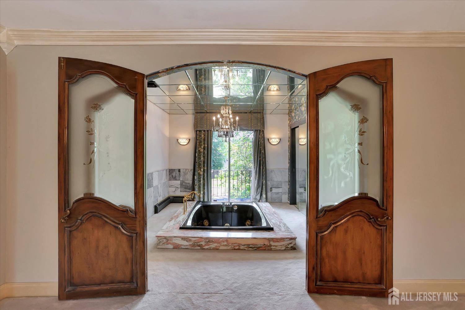 403 New Dover Road Colonia, NJ 07067 - Photo 25 of 51 a living room with a pool and furniture