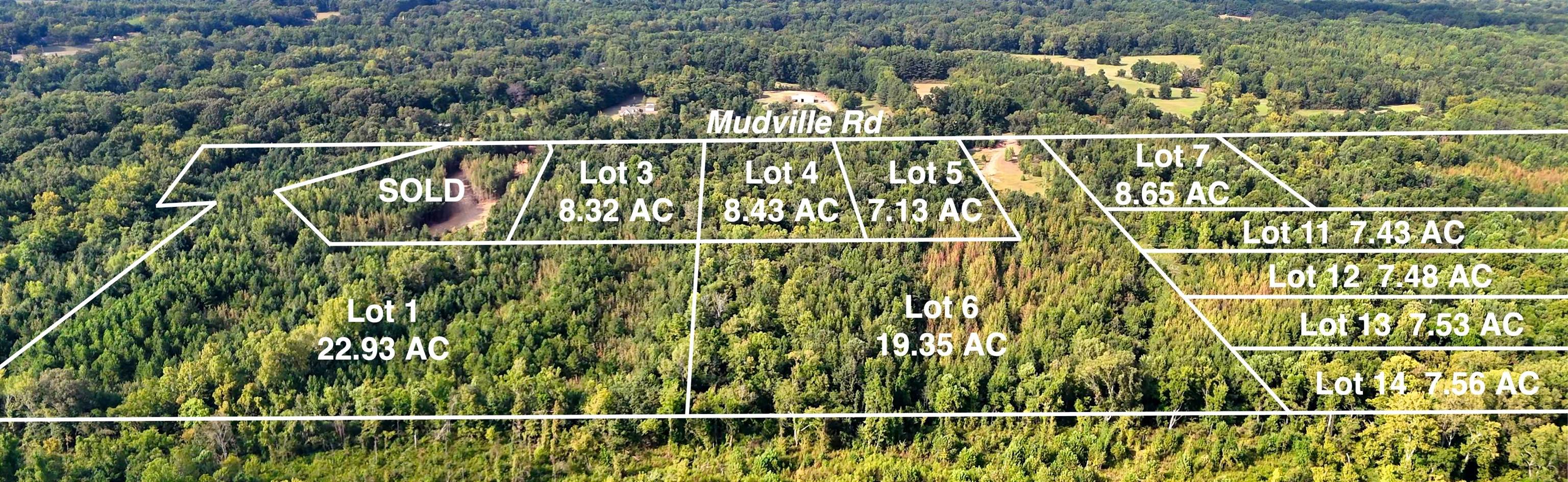 0 Bethuel Road, Unit LOT 7 Millington, TN 38053 - Photo 3 of 16 View of property location featuring a forest and property boundaries highlighted