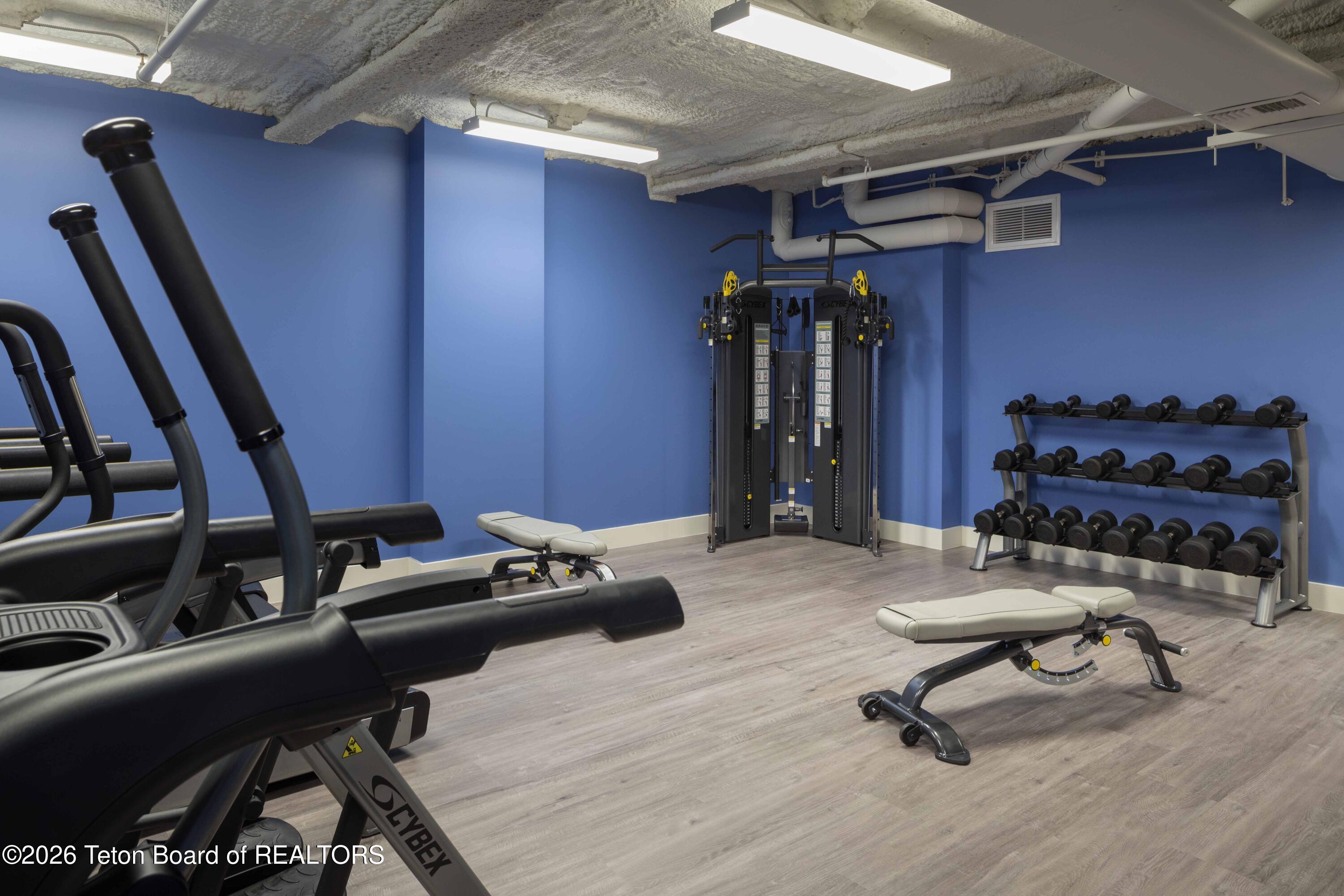 680 South Cache Street, Unit 201 Jackson, WY 83001 - Photo 15 of 20 Gym