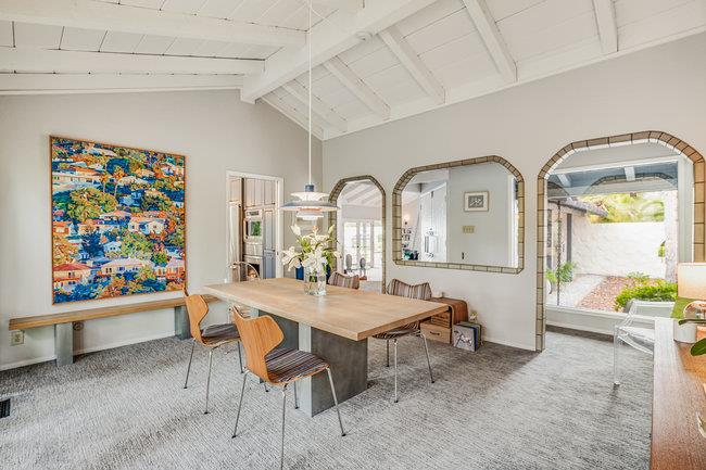 1 Edge Road Atherton, CA 94027 - Photo 11 of 33 a view of a livingroom with furniture and window