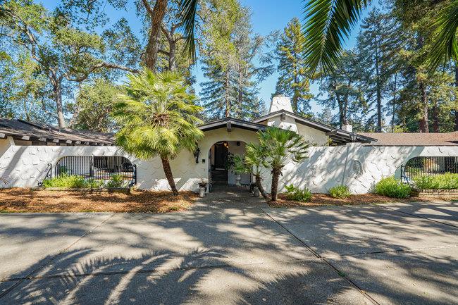 1 Edge Road Atherton, CA 94027 - Photo 3 of 33 a view of a house with a tree