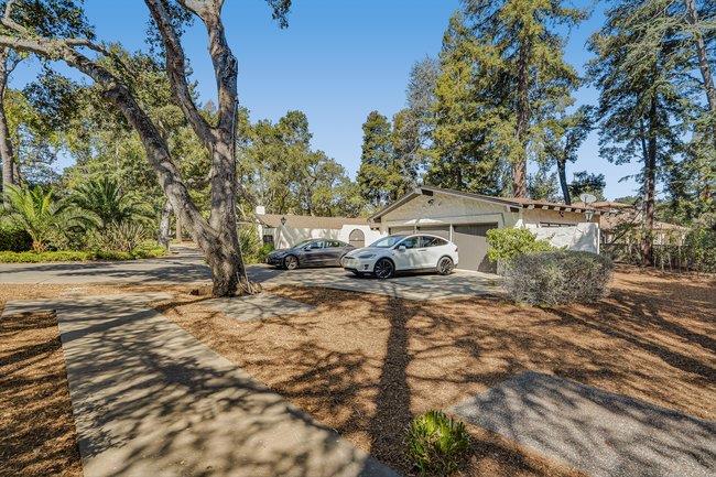 1 Edge Road Atherton, CA 94027 - Photo 33 of 33 a car parked on the side of a road