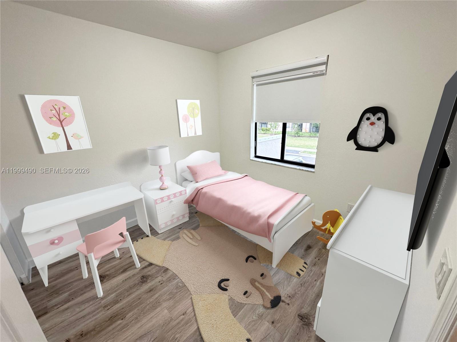 949 Northeast 211th Street Miami, FL 33179 - Photo 13 of 27 a living room with furniture and a wooden floor