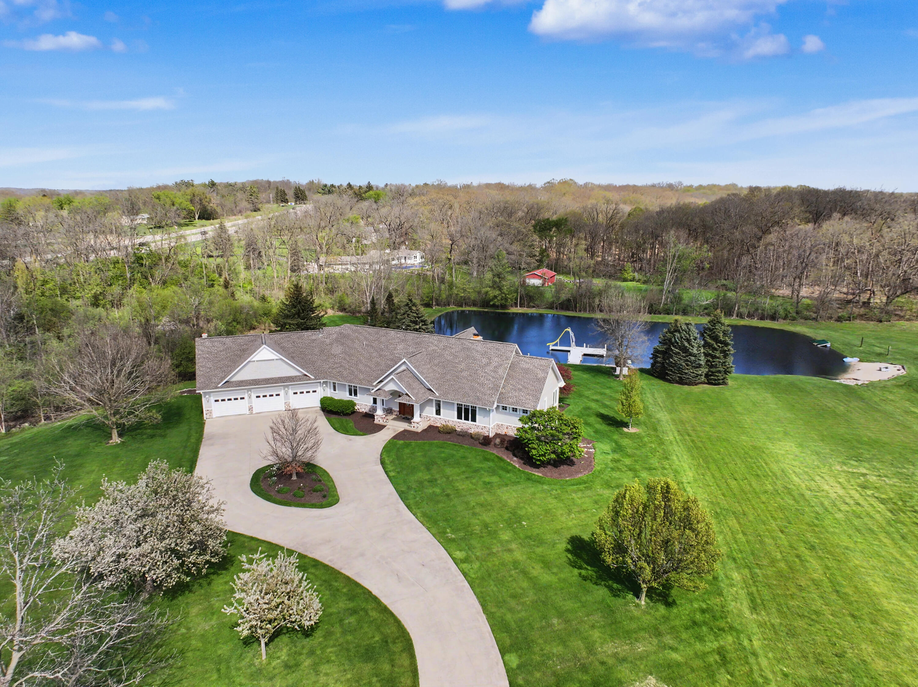 N2568 Snake Road Geneva, WI 53147 - Photo 1 of 62 Minutes from Lake Geneva!