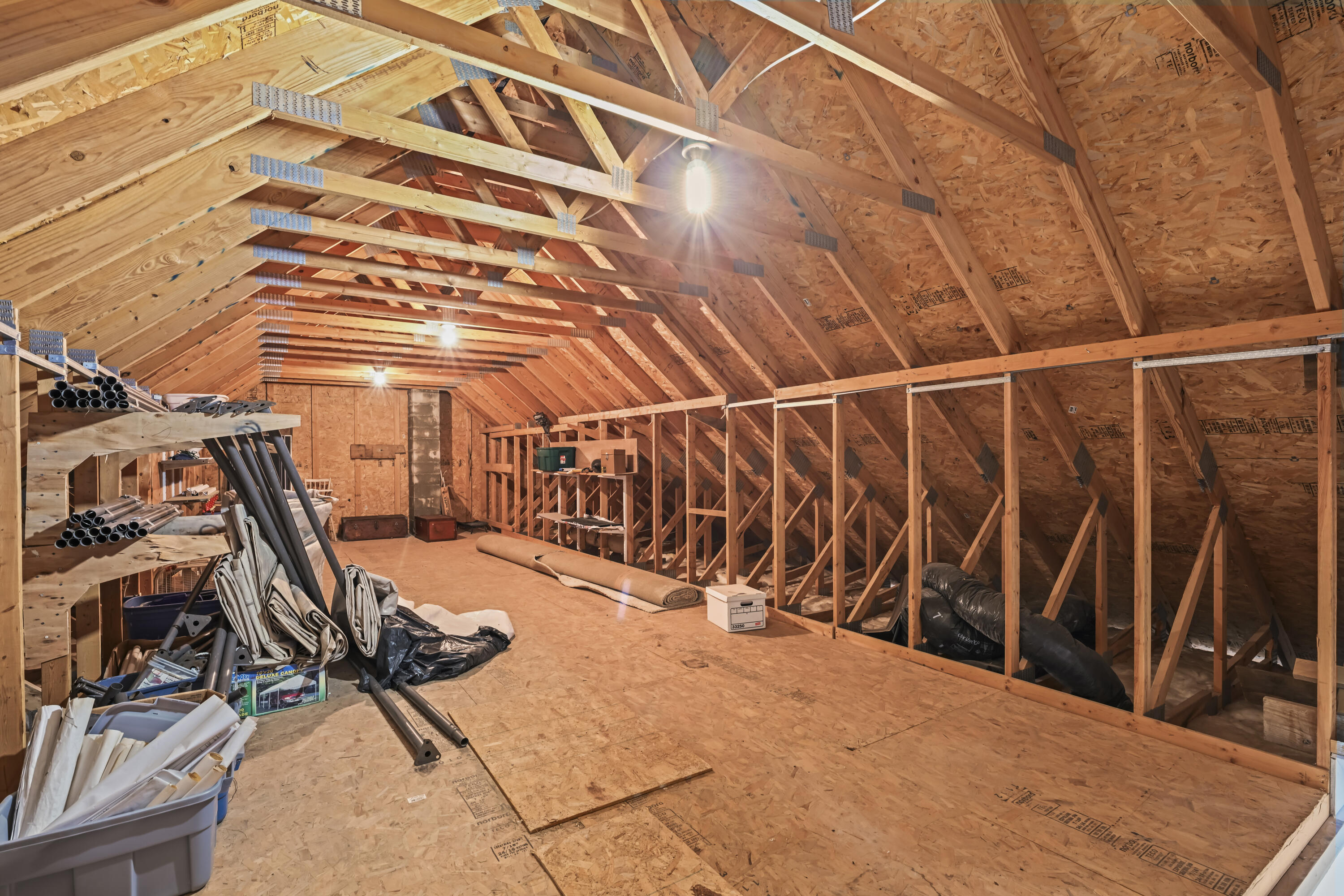 N2568 Snake Road Geneva, WI 53147 - Photo 39 of 62 Attic Over Garage