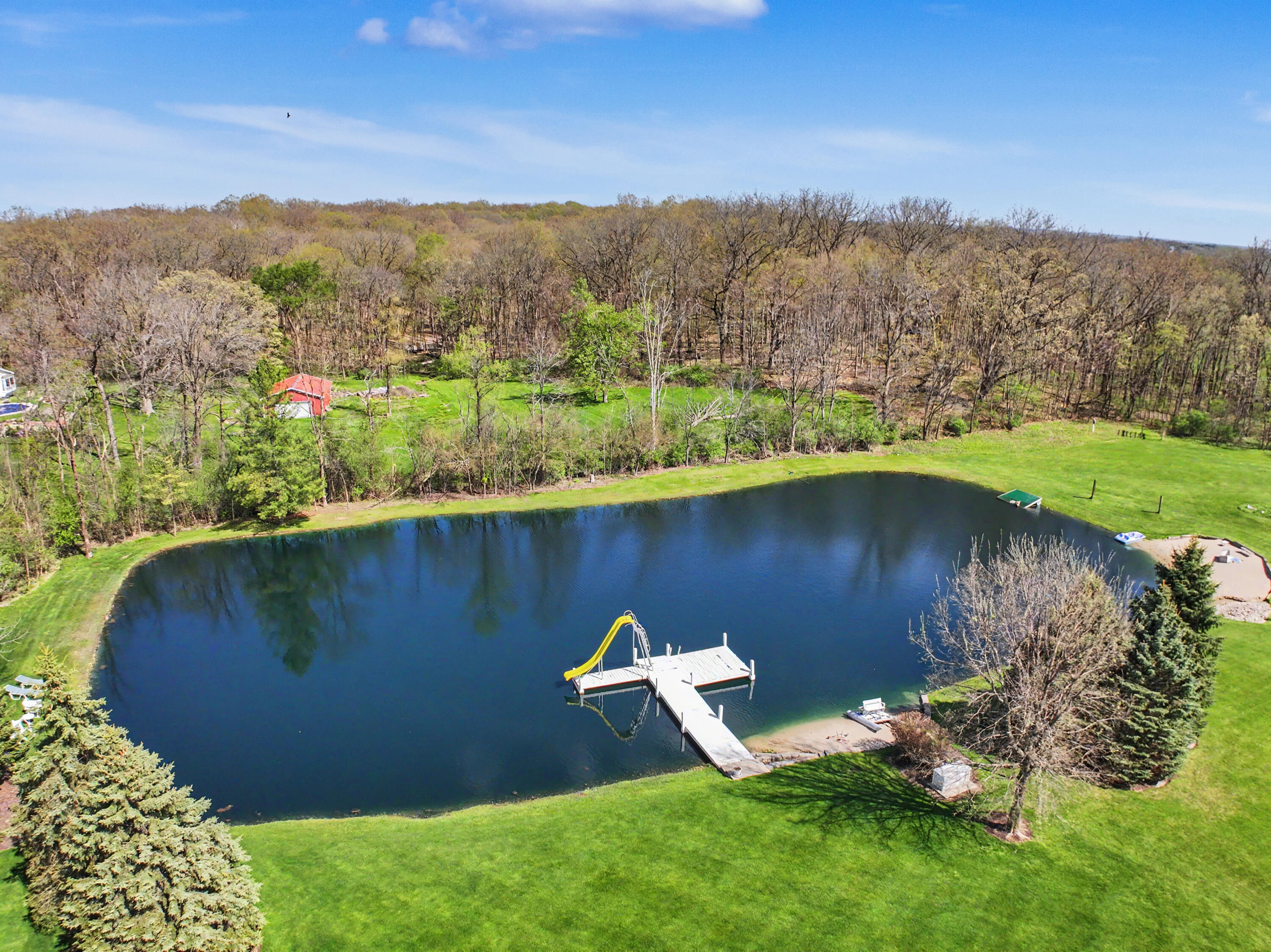 N2568 Snake Road Geneva, WI 53147 - Photo 5 of 62 Beautiful Stocked Pond