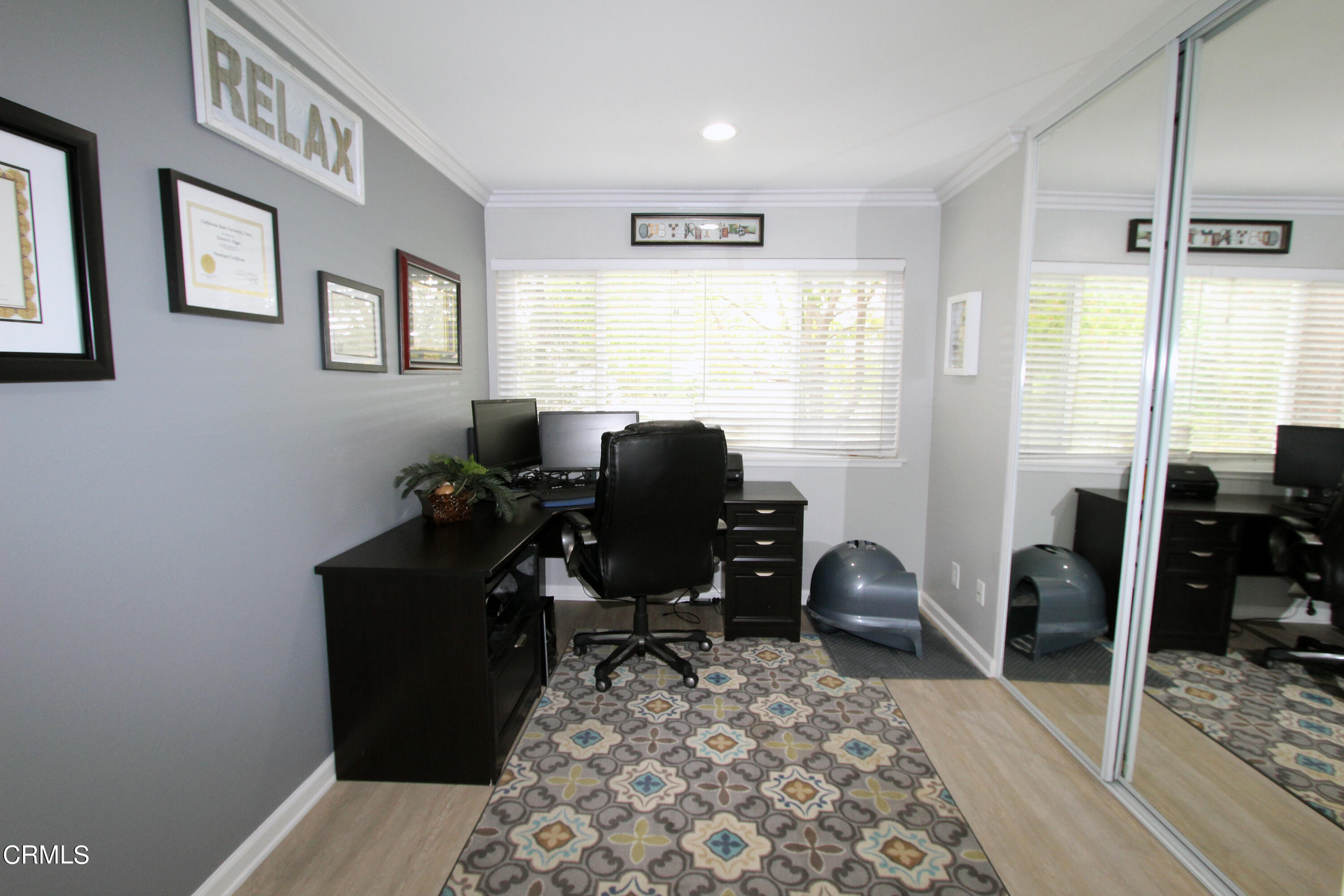 15030 Reedley Street, Unit C Moorpark, CA 93021 - Photo 17 of 51 a workspace with furniture and a window