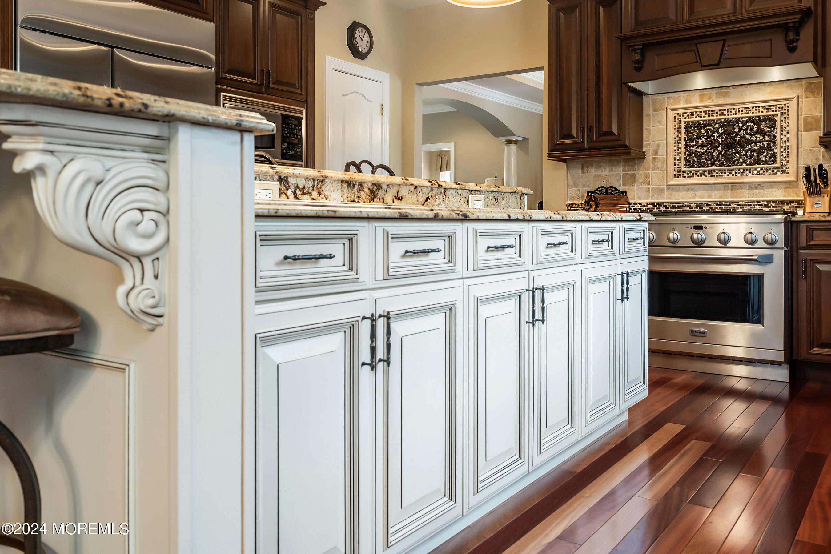 15 Summers Drive Jackson, NJ 08527 - Photo 24 of 83 a kitchen with stainless steel appliances granite countertop a stove and a refrigerator