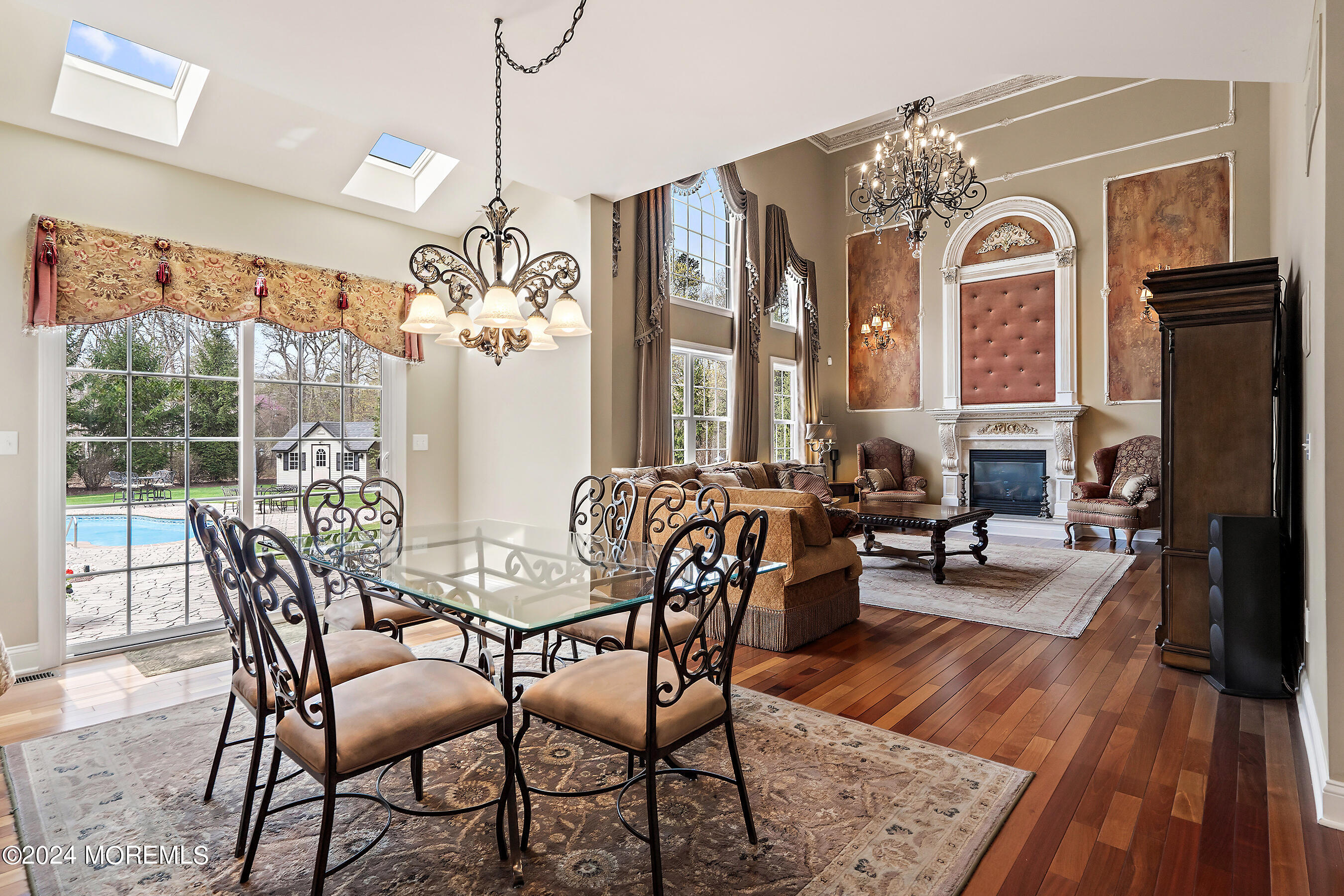 15 Summers Drive Jackson, NJ 08527 - Photo 29 of 83 a view of a dining room with furniture window and wooden floor