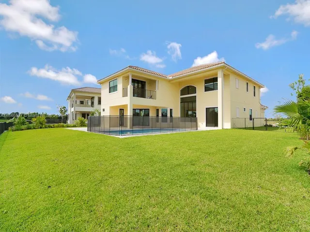 a view of a terrace with a lake view