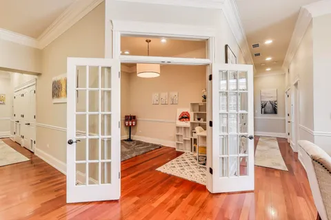 a view of a living room