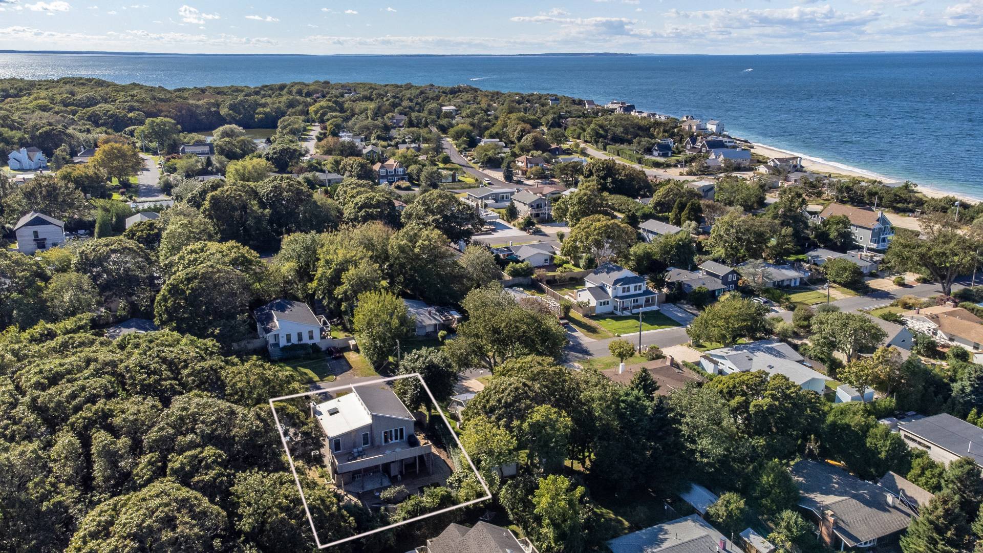 29 Gull Road Montauk, NY 11954 - Photo 1 of 22 an aerial view of residential houses with outdoor space