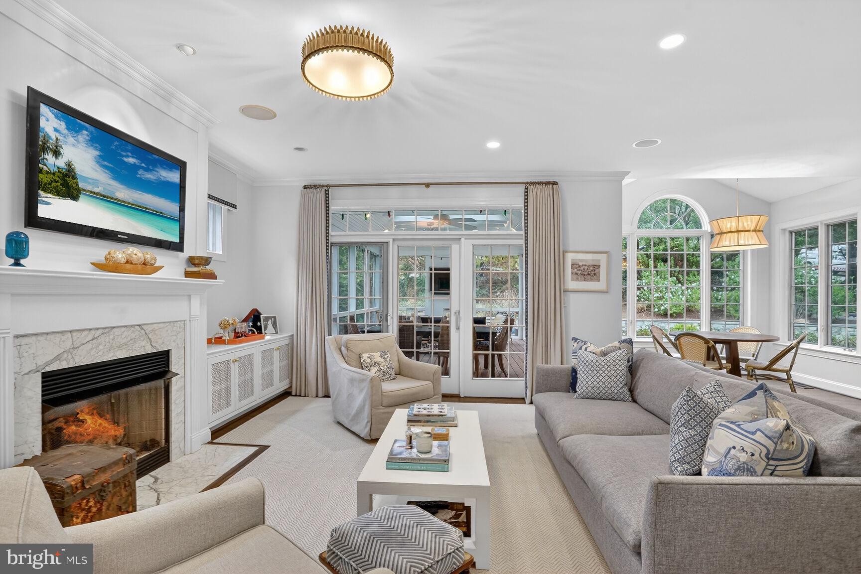 4837 W Street Northwest Washington, DC 20007 - Photo 23 of 59 Surround sound speakers in Fam rm