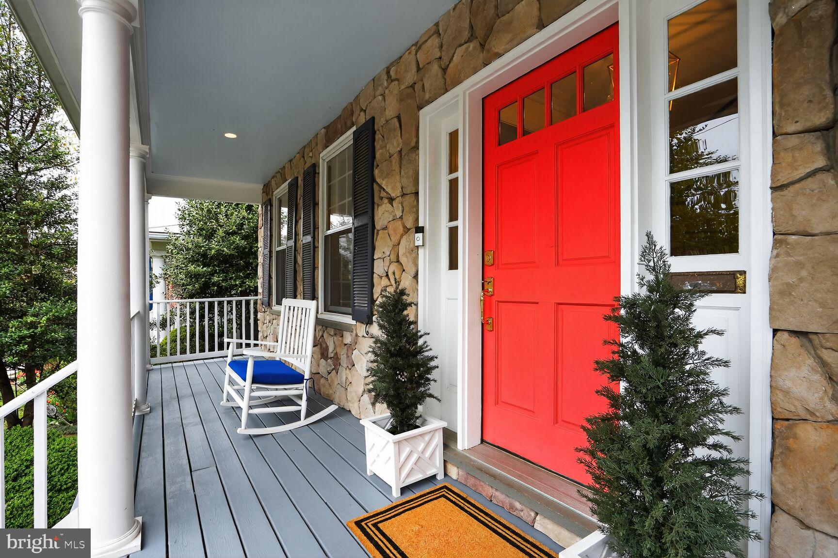 4837 W Street Northwest Washington, DC 20007 - Photo 3 of 59 Welcoming front porch