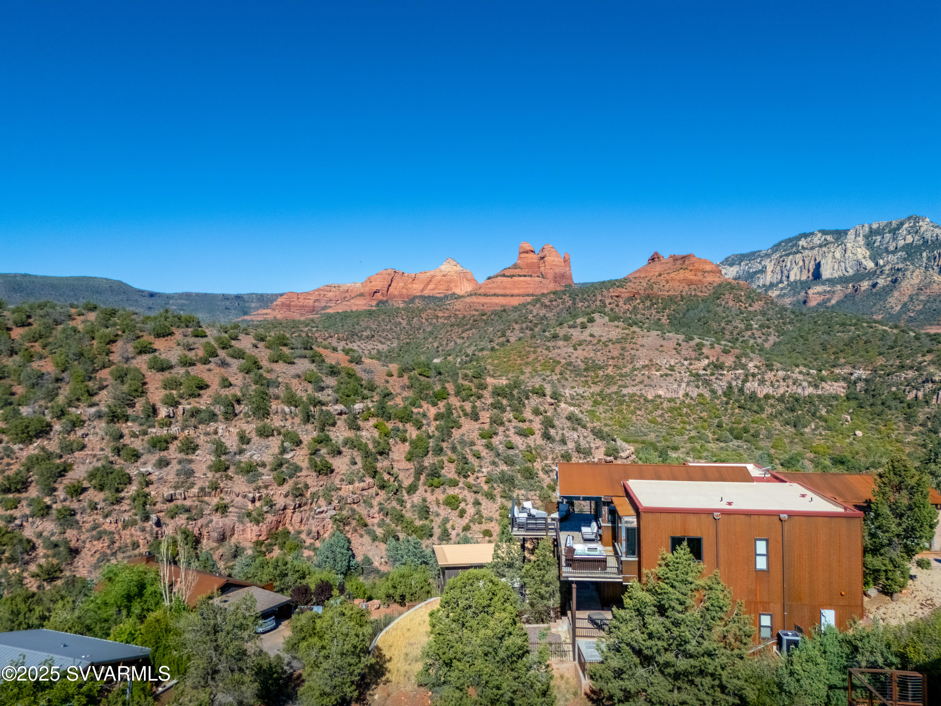 585 Norbie Road Sedona, AZ 86336 - Photo 33 of 65 585 Norbie Rd Side View