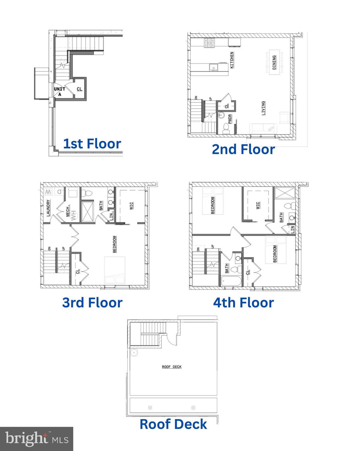 2105 East Lehigh Avenue, Unit B1 Philadelphia, PA 19125 - Photo 56 of 56 Floor plans