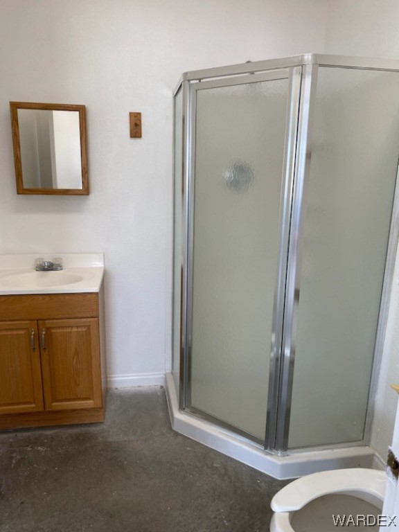 11135 Bennie Road Yucca, AZ 86438 - Photo 19 of 27 a bathroom with a shower and a sink