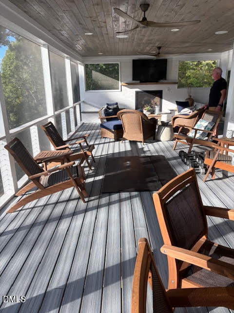 312 Victor Williford Road Roxboro, NC 27574 - Photo 9 of 11 Screen porch