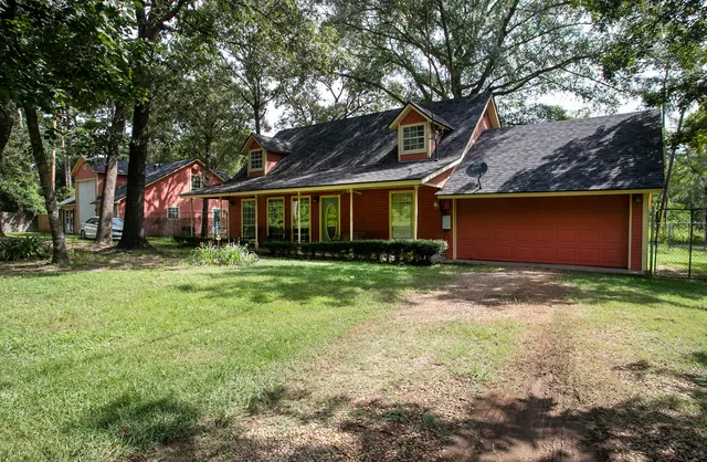 front view of house with a yard