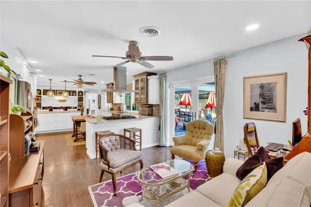 a kitchen with a white stove top oven and sink