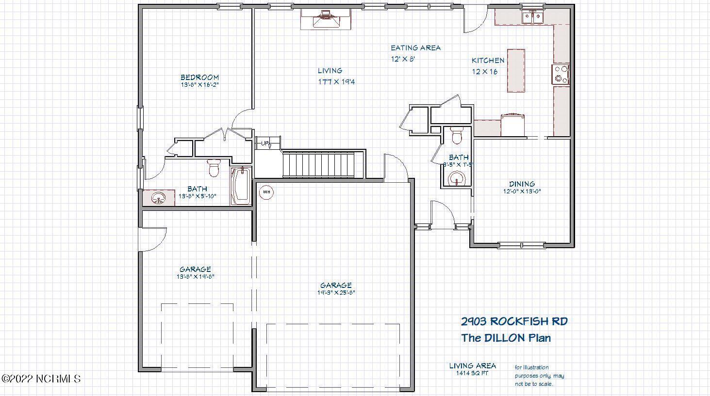 2903 Rockfish Road, Unit LOT #2 Raeford, NC 28376 - Photo 3 of 28 dillon plan 1