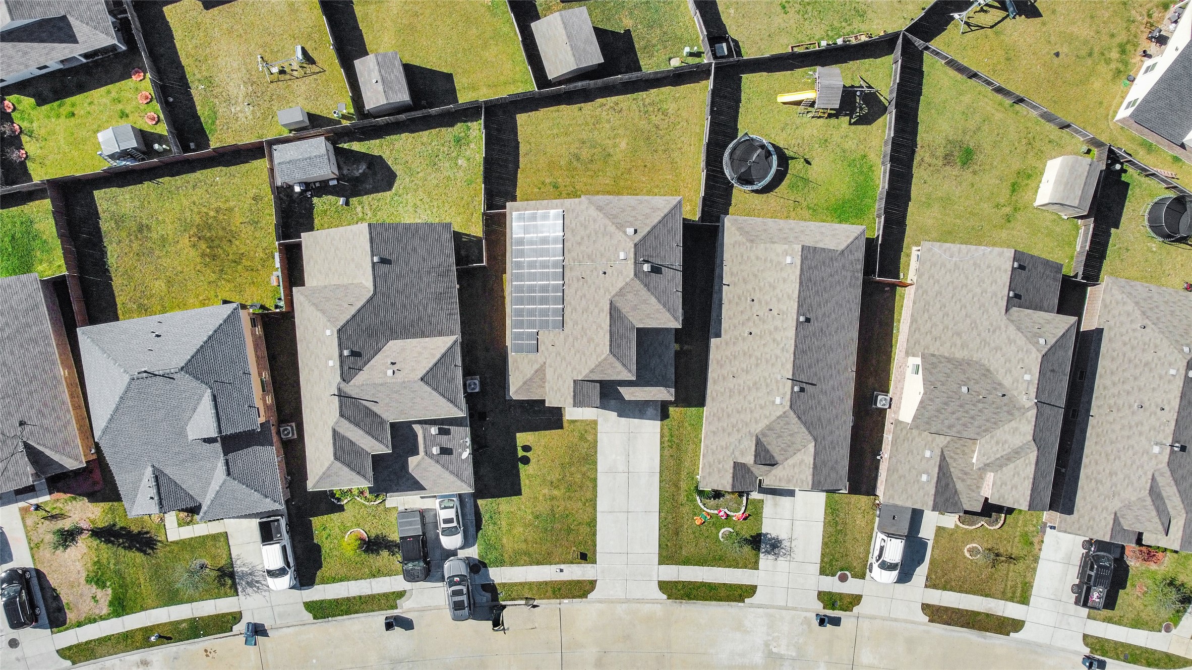 1227 Baja Vista Way Channelview, TX 77530 - Photo 25 of 25 an aerial view of residential houses with outdoor space
