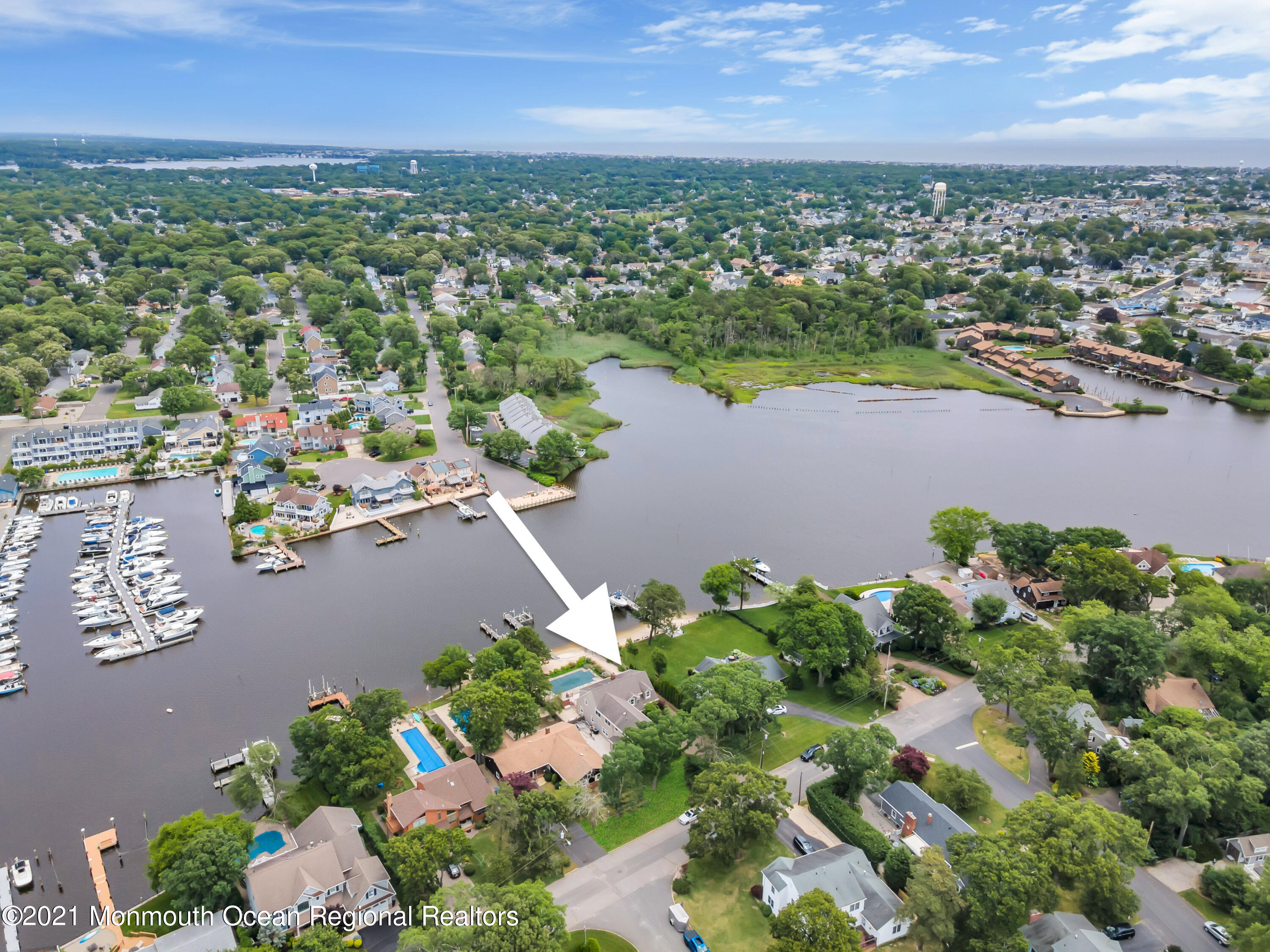 586 Harbor Road Brick, NJ 08724 - Photo 28 of 34 586 Harbor arial view.jpg 2