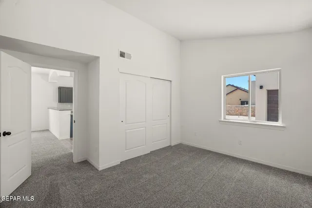 a view of a bathroom with small space