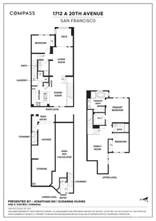 $1,495,000 | 1712 A 20th Avenue, San Francisco, CA 94122