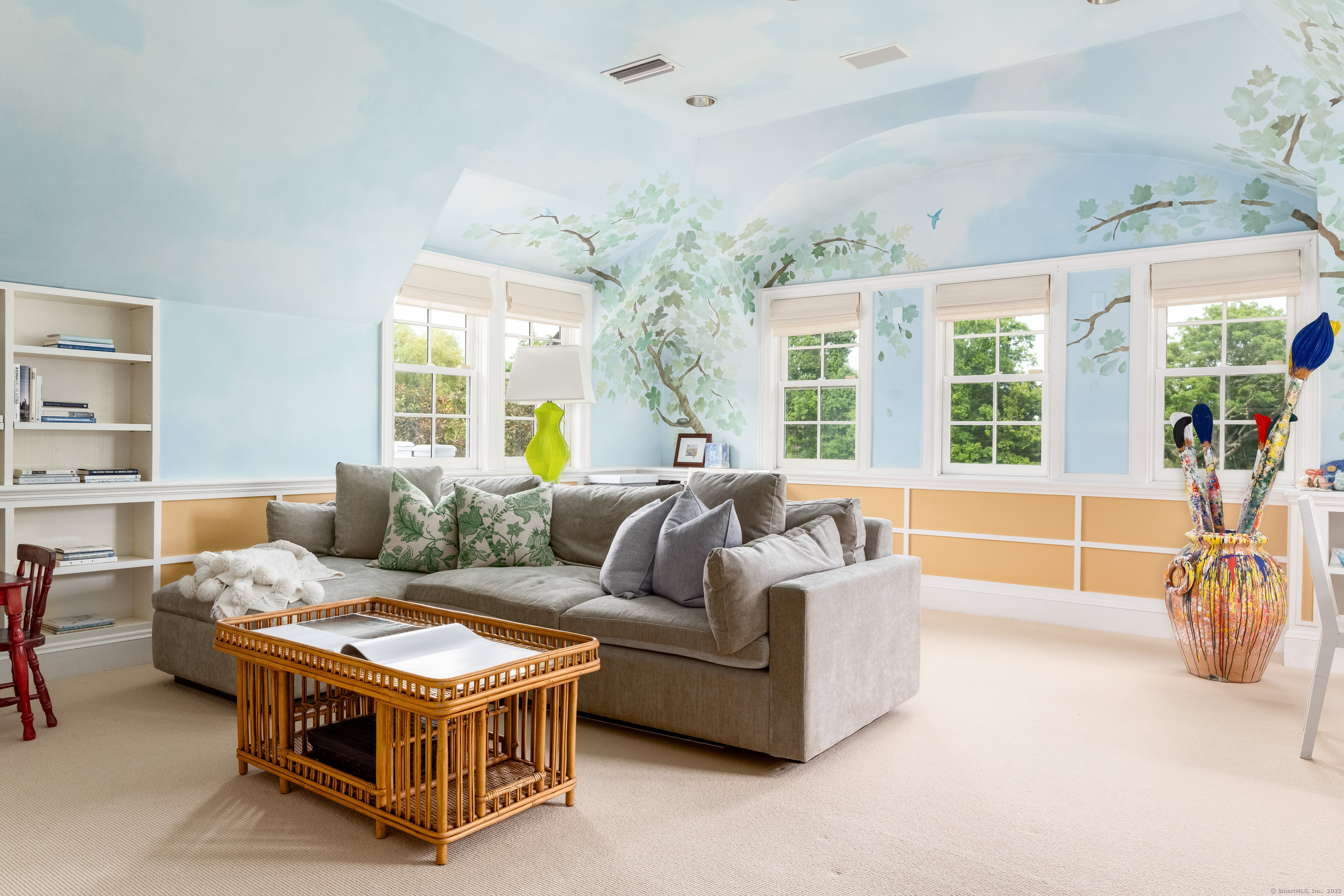 1619 Purchase Street Harrison, NY 10577 - Photo 29 of 37 a living room with furniture and a large window