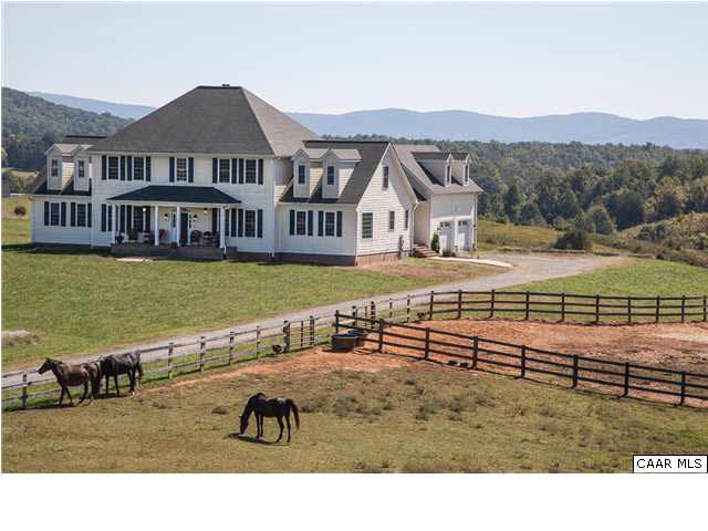 675 Frays Ridge Road Earlysville, VA 22936 - Photo 1 of 45 21+ acres with panoramic mountain views in beautiful northern Albemarle community. Bring your horses and move them right in to the fenced paddocks.