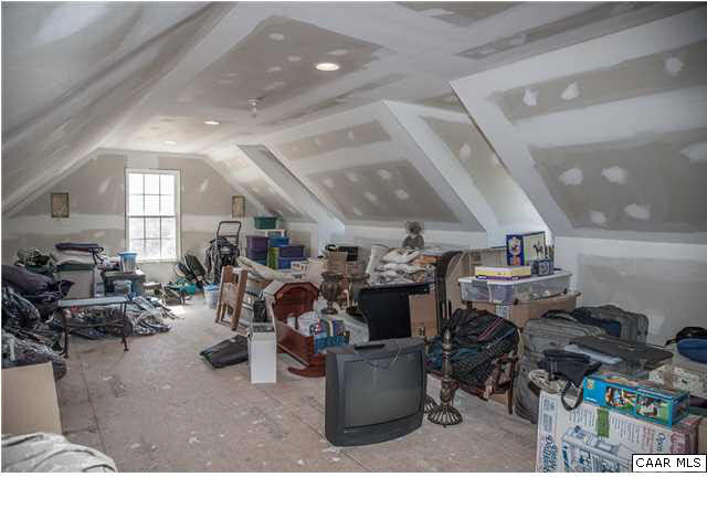 675 Frays Ridge Road Earlysville, VA 22936 - Photo 36 of 45 2nd floor unfinished bonus room provides great storage. Could be finished for even more living space.