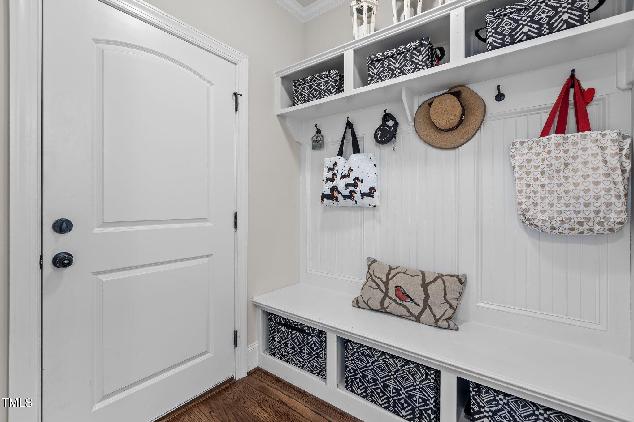 1512 Piazzo Court Apex, NC 27502 - Photo 13 of 59 a view of an entryway with wooden floor