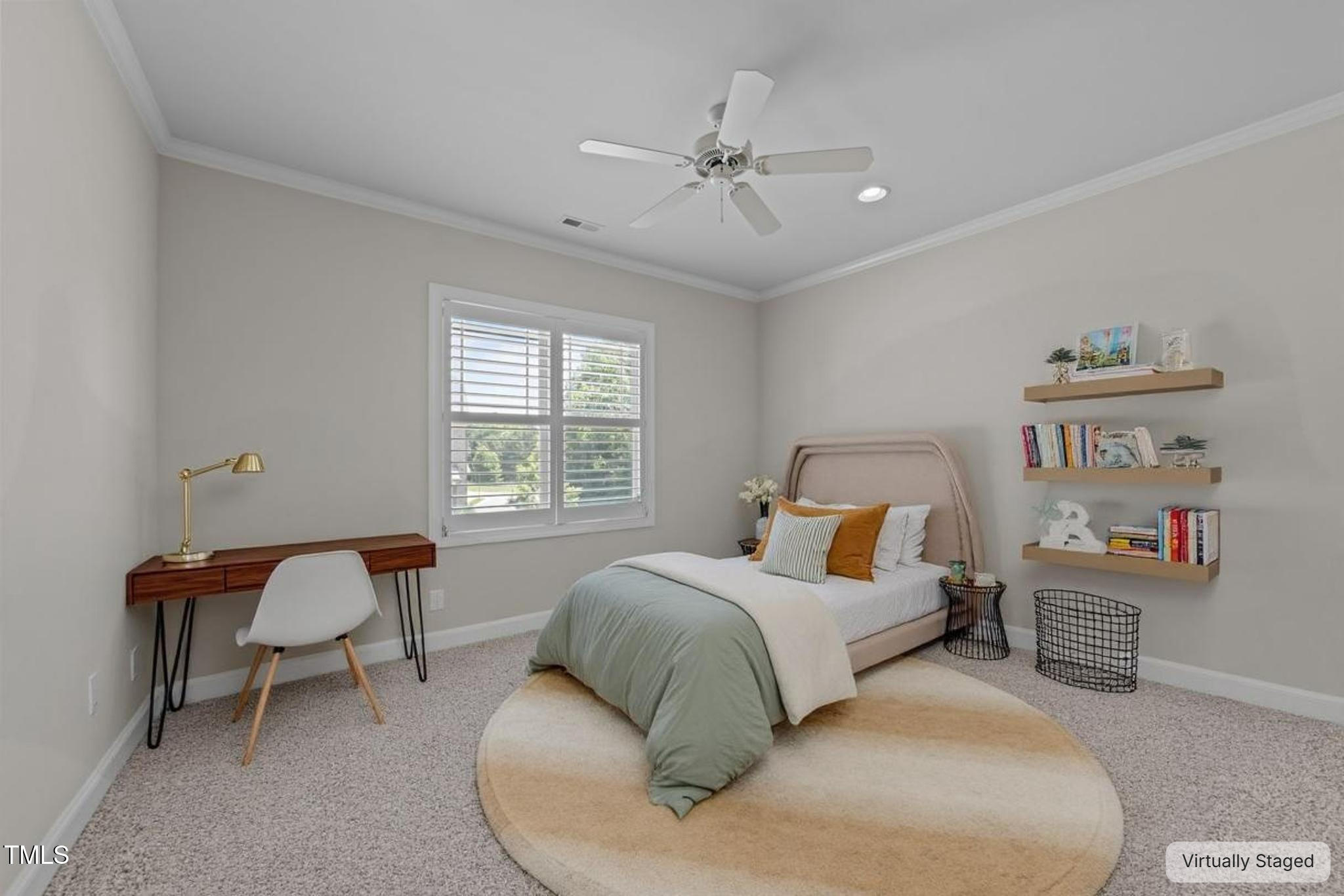 1512 Piazzo Court Apex, NC 27502 - Photo 26 of 59 a bedroom with a bed and window