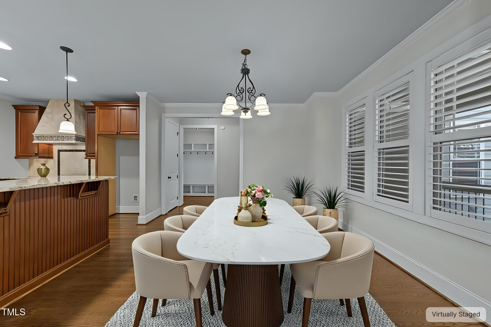 1512 Piazzo Court Apex, NC 27502 - Photo 9 of 59 a dining room with furniture and window