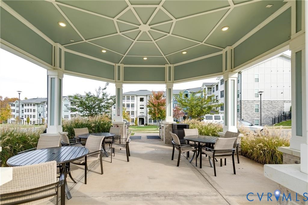 4324 Bon Secours Parkway, Unit A Henrico, VA 23233 - Photo 8 of 19 View of patio with outdoor dining area and a gazeb