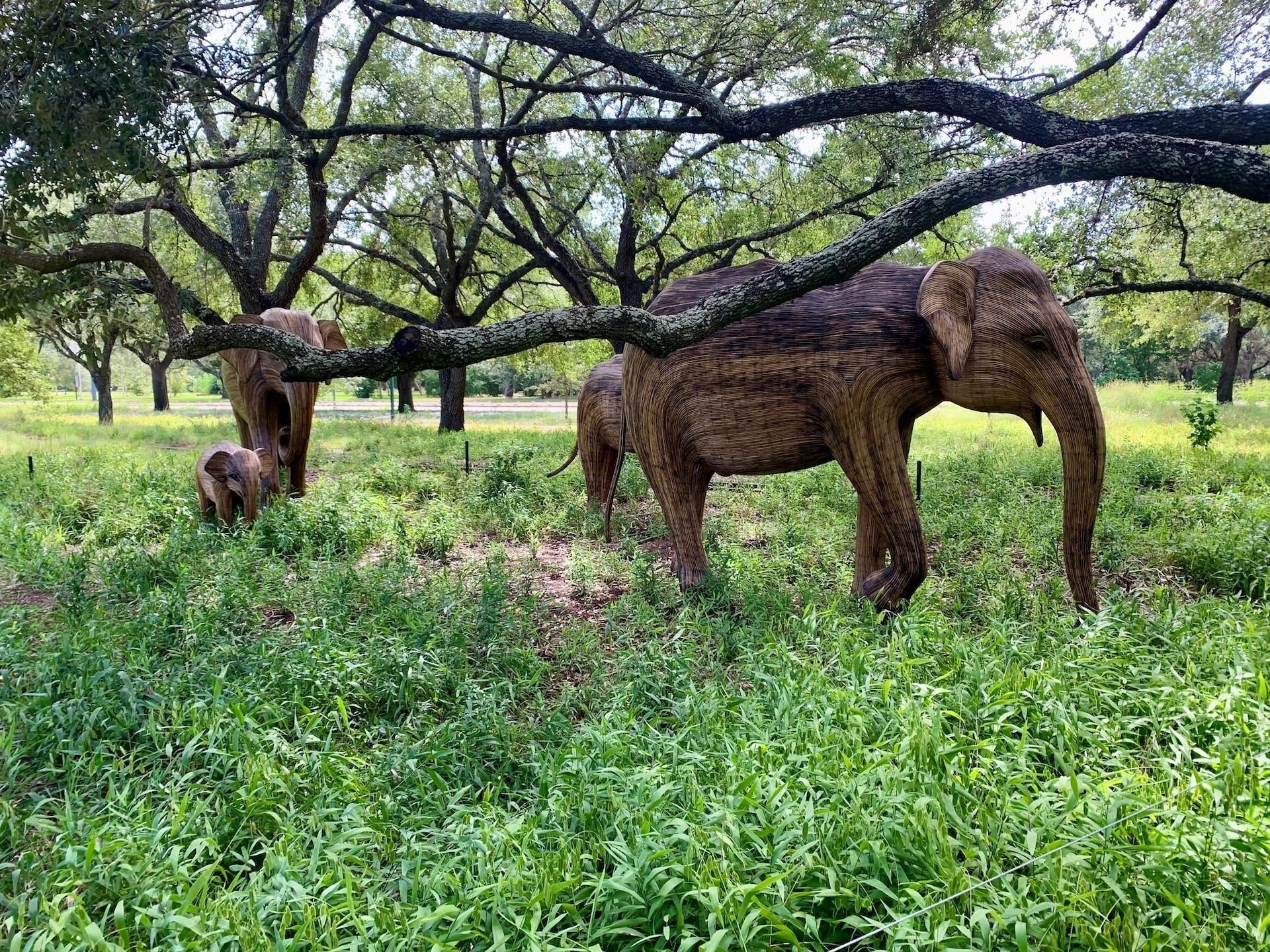 1205 Autrey Street, Unit 9 Houston, TX 77006 - Photo 27 of 32 THE GREAT ELEPHANT MIGRATION - public exhibit within Herman Park.