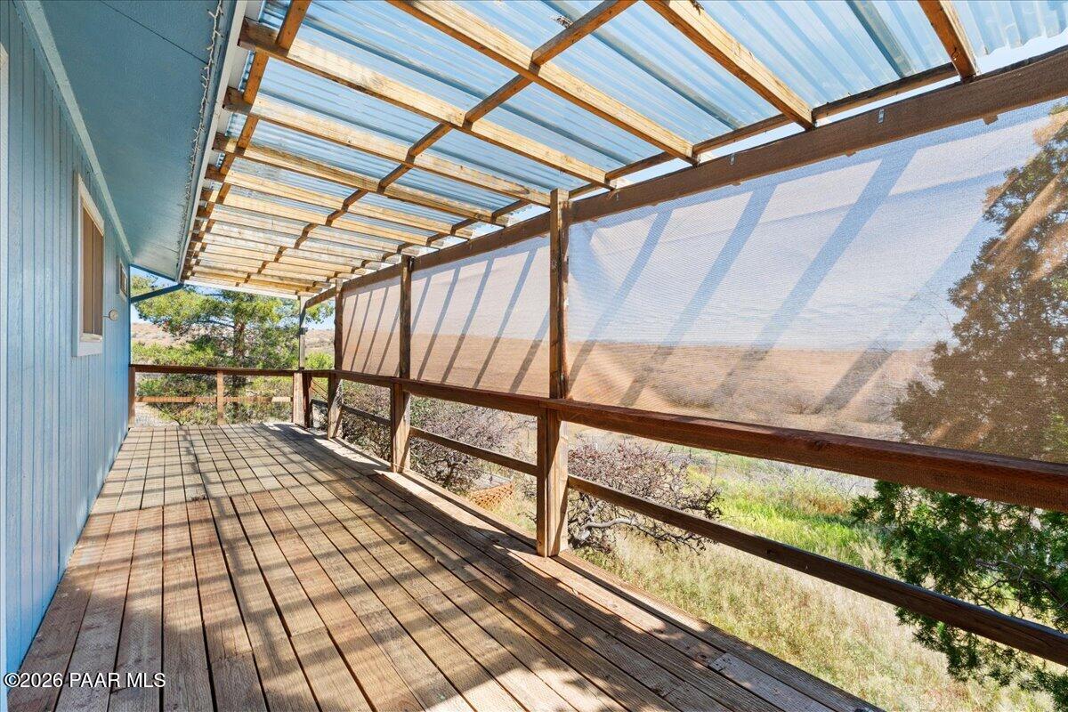 17829 East Jackrabbit Road Mayer, AZ 86333 - Photo 19 of 25 20-Backyard Deck