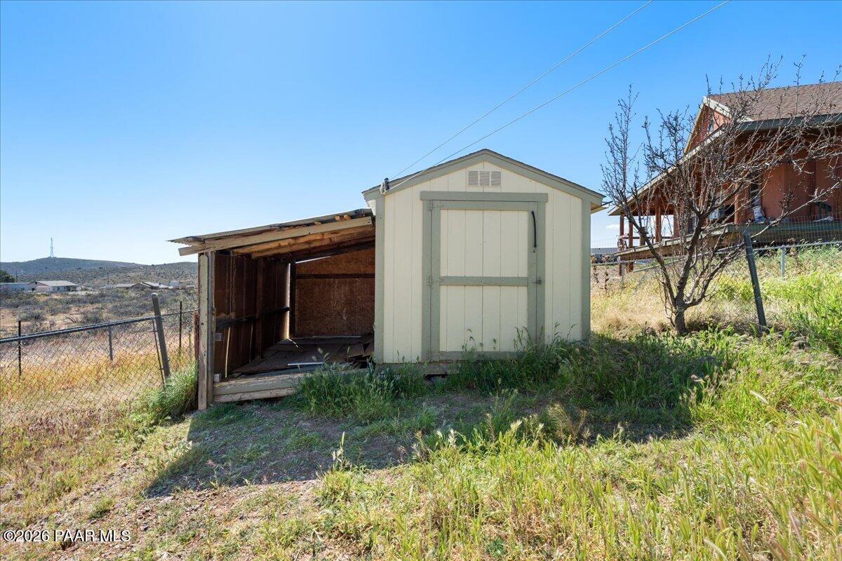 17829 East Jackrabbit Road Mayer, AZ 86333 - Photo 24 of 25 25-Backyard Storage