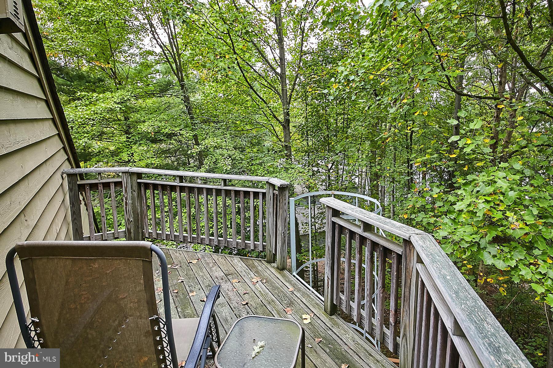 2265 Compass Point Lane Reston, VA 20191 - Photo 18 of 30 a view of balcony with furniture and trees
