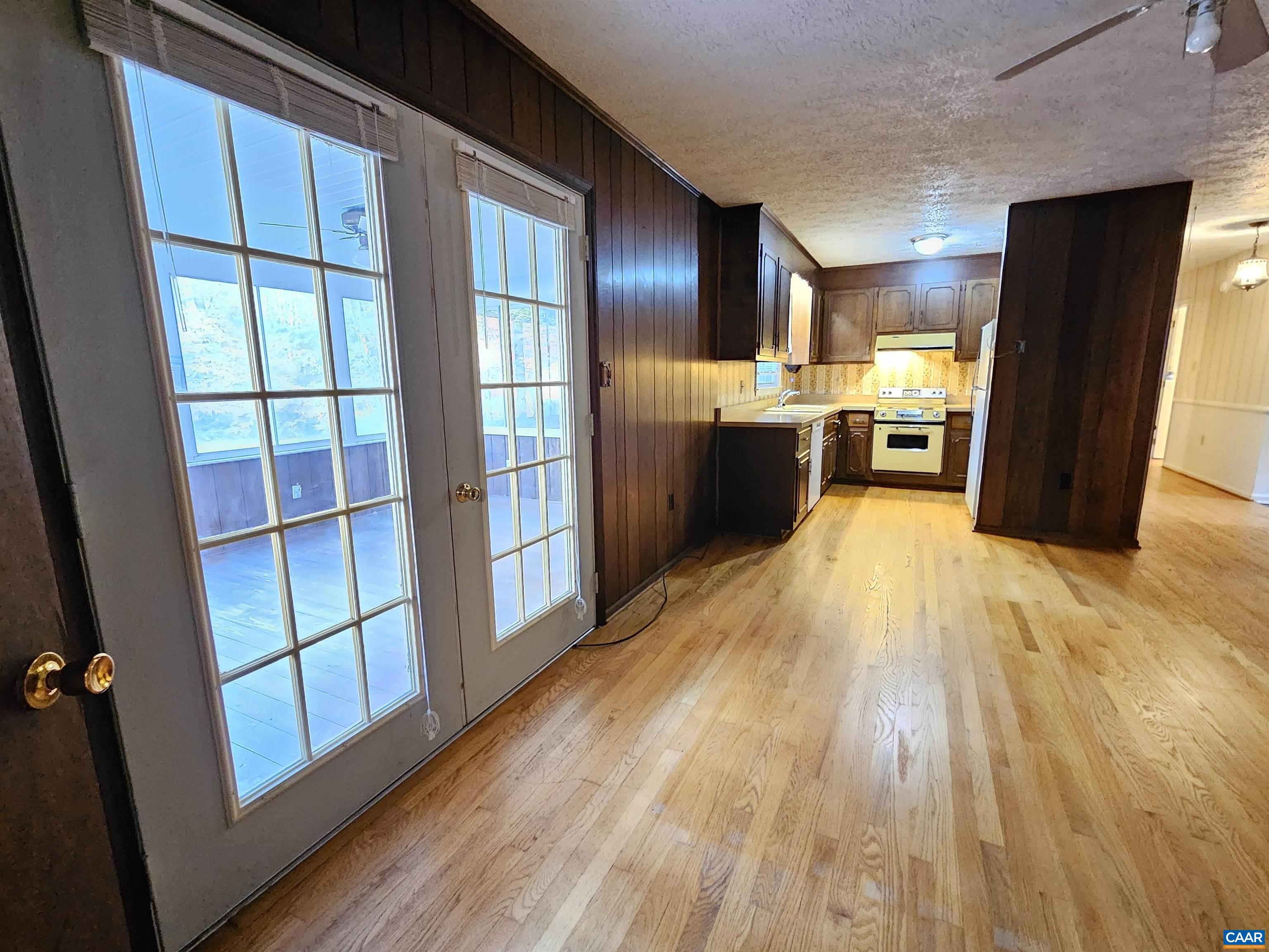 226 Fanny White Road Buckingham, VA 23921 - Photo 8 of 29 a view of kitchen with wooden floor