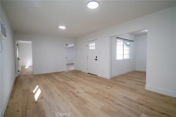 wooden floor in an empty room