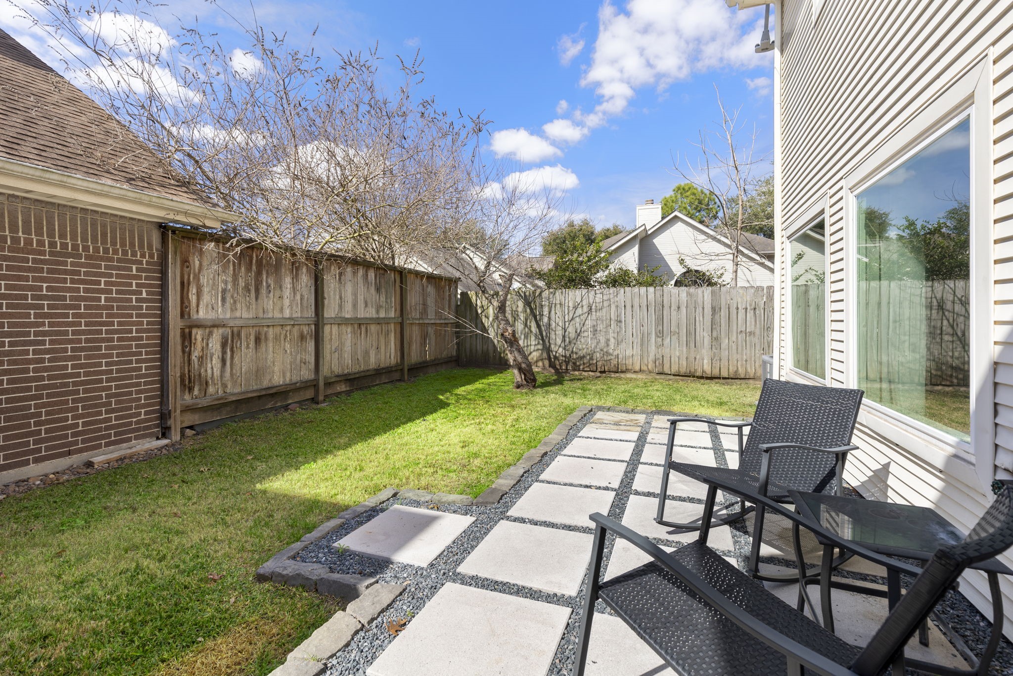 2110 Paso Rello Drive Houston, TX 77077 - Photo 37 of 41 a view of yard with patio