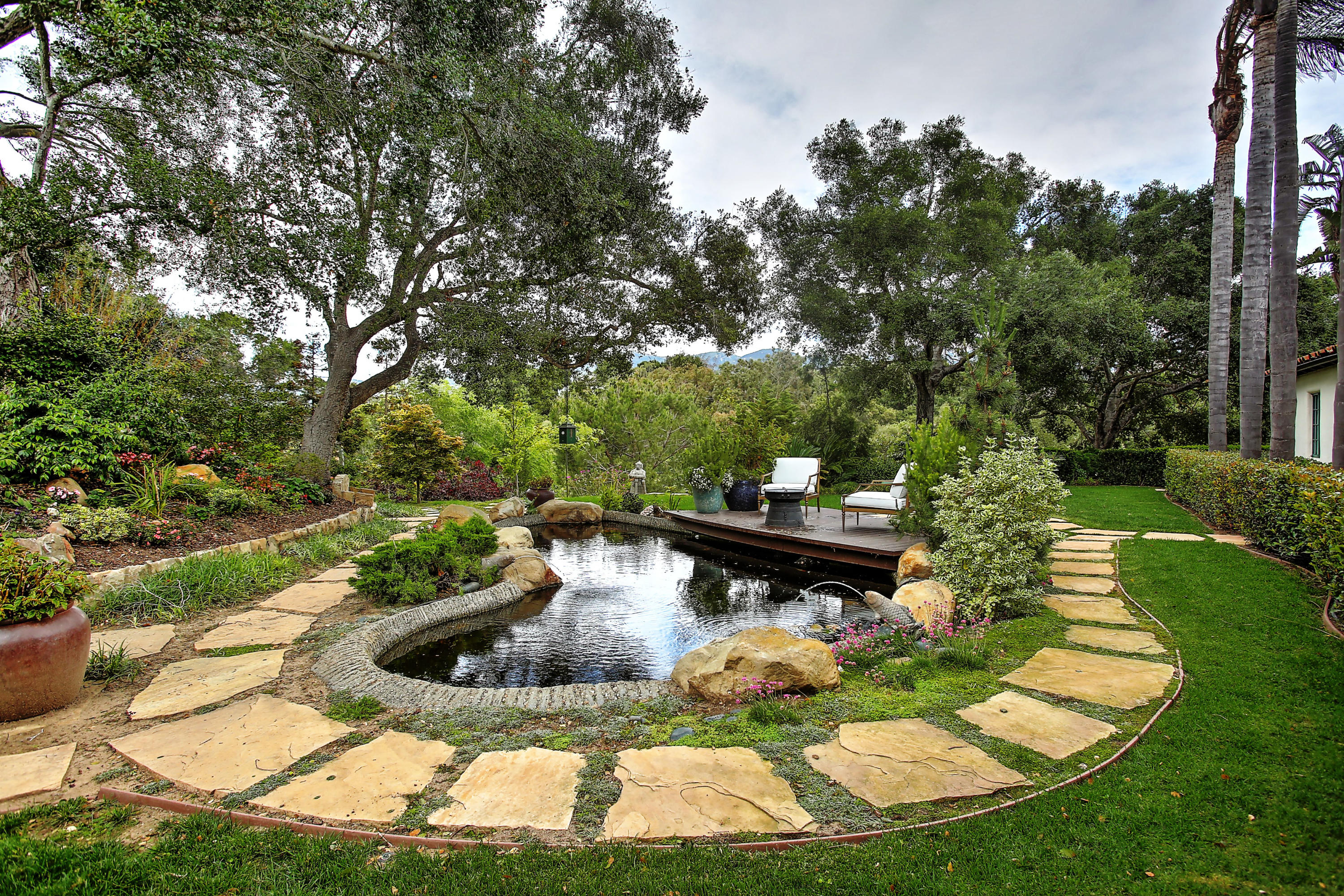 465 Via Dichosa Santa Barbara, CA 93110 - Photo 18 of 57 Koi pond