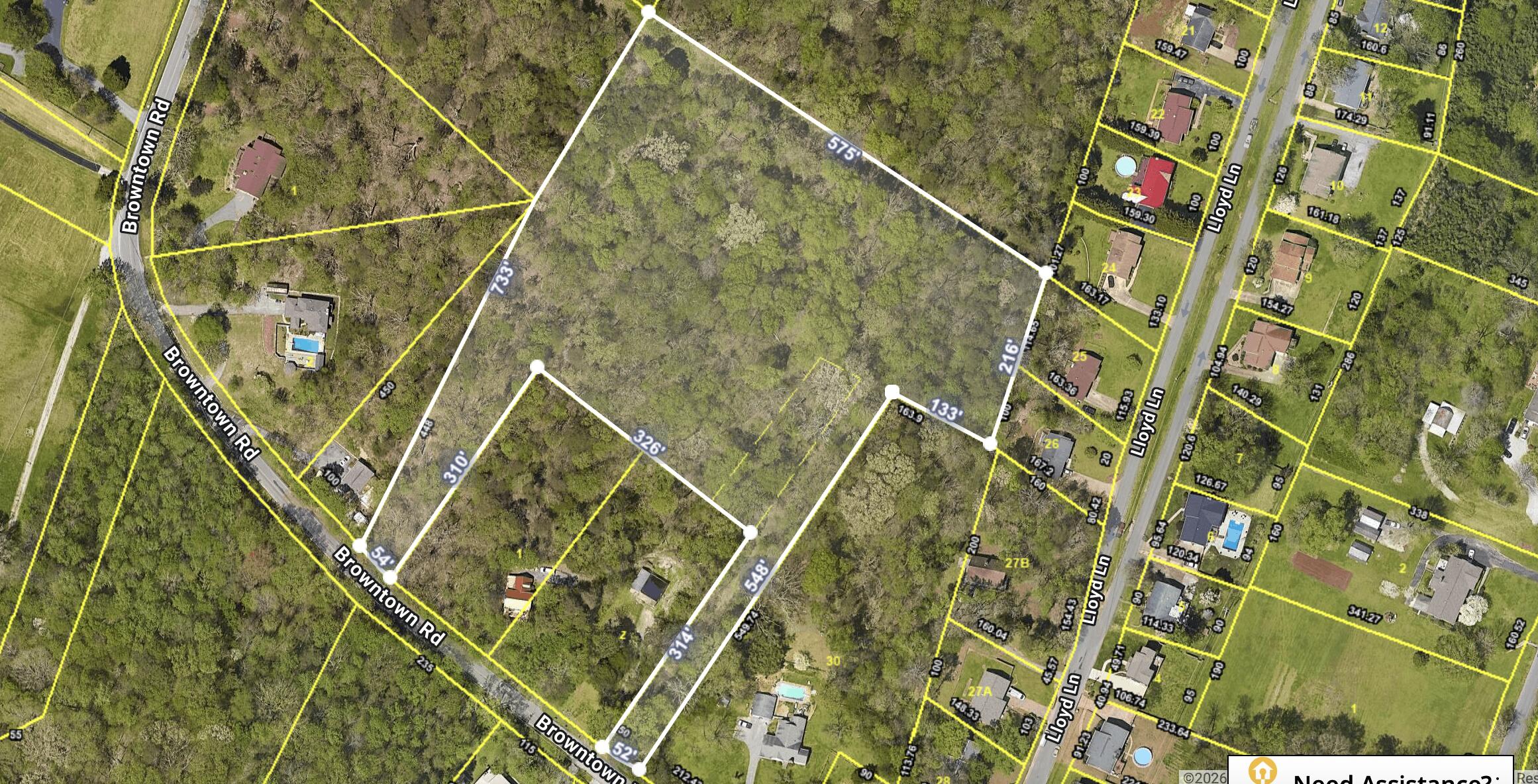 409 Browntown Road Chattanooga, TN 37415 - Photo 2 of 8 property lines