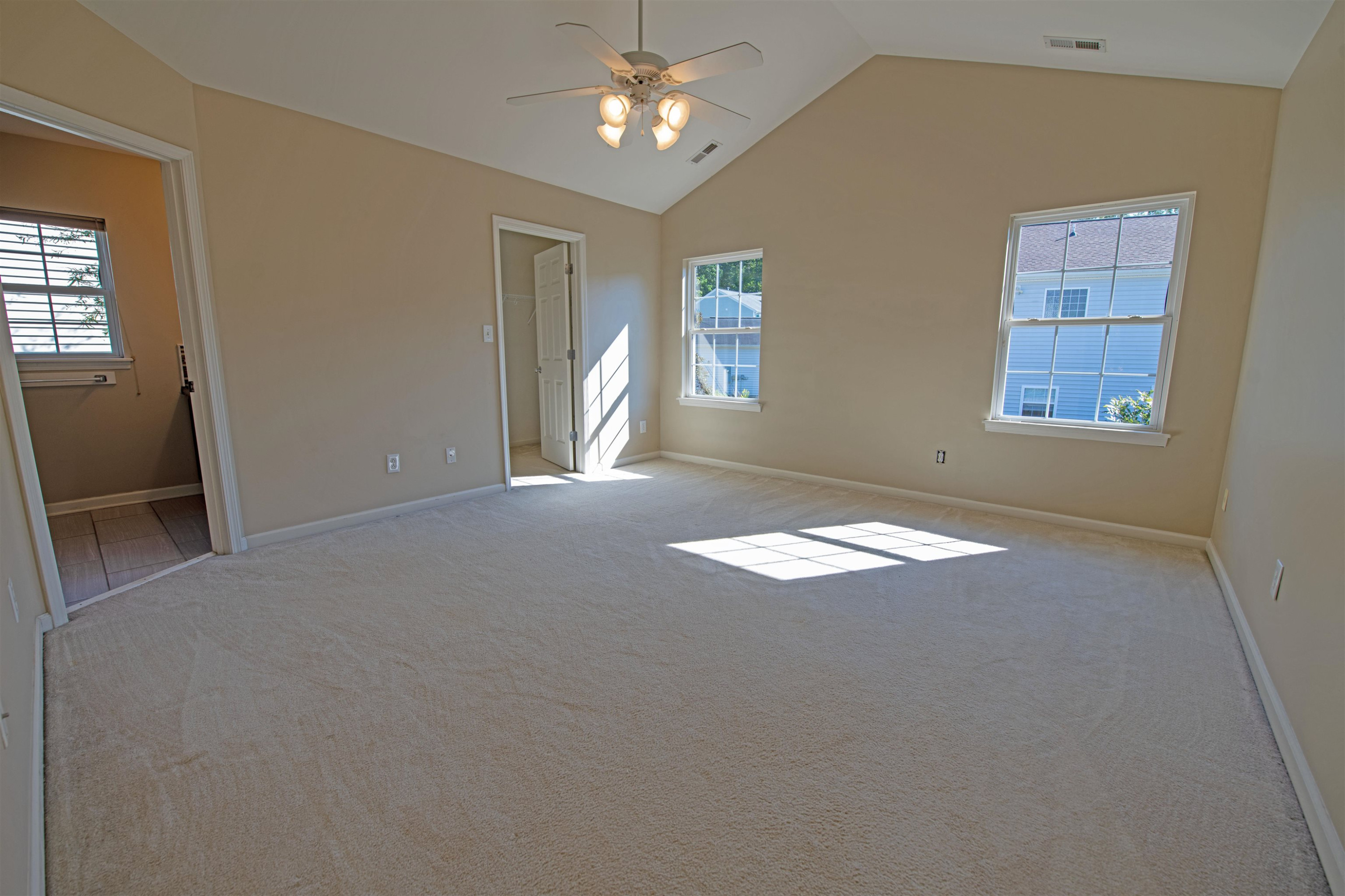 406 Hanson Road Durham, NC 27713 - Photo 11 of 18 Airy and Light-Filled Primary Bedroom