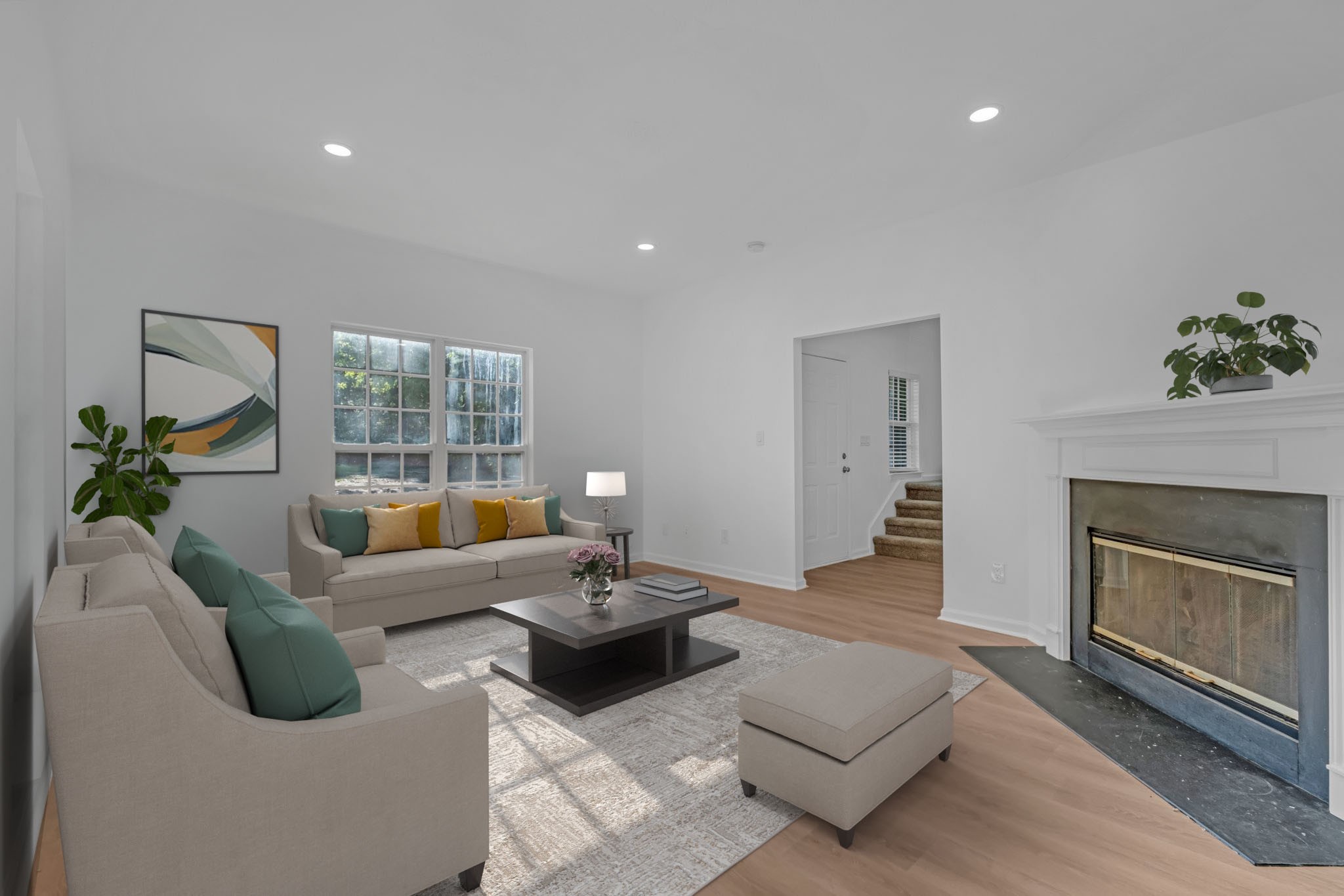 5550 Hargrove Ridge Road Franklin, TN 37064 - Photo 10 of 58 Staged living Room